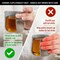 TEANAGOO Japanese Tea Cups, Chinese Tea Cup, 7.2Oz / 205 Ml, Ceramic Tea Cup for Adults, Ceramic Cups no Handles, Japanese Cups, Asian Matcha Cup, Darker Grey, 4 Pcs/Box, H4